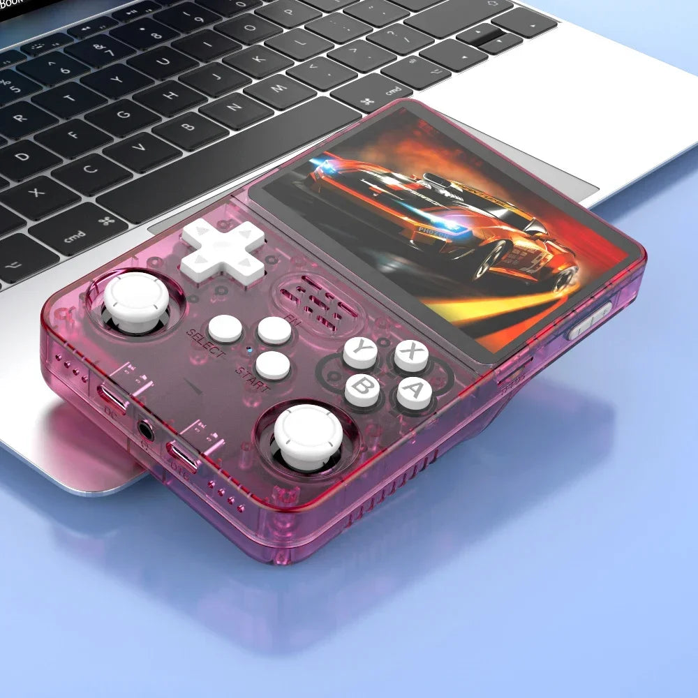 Original R36S Portable Handheld Game Controller with 3.5" HD Screen, Rechargeable Battery - Perfect Christmas Gift for Gamers