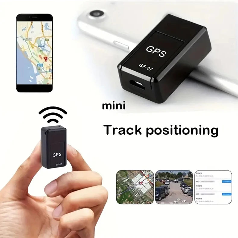 Gps Positioner Gf07 Mini Tracking Positioner Real-Time Tracking Remote Vehicle Positioning Mobile Recording Anti-Loss