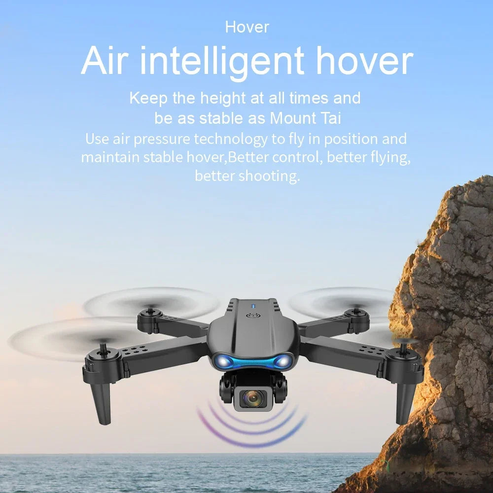 E99 Pro Drone With 4K Dual Camera Wifi Optical Flow And Obstacle Avoidance For Aerial Photography Quadcopter