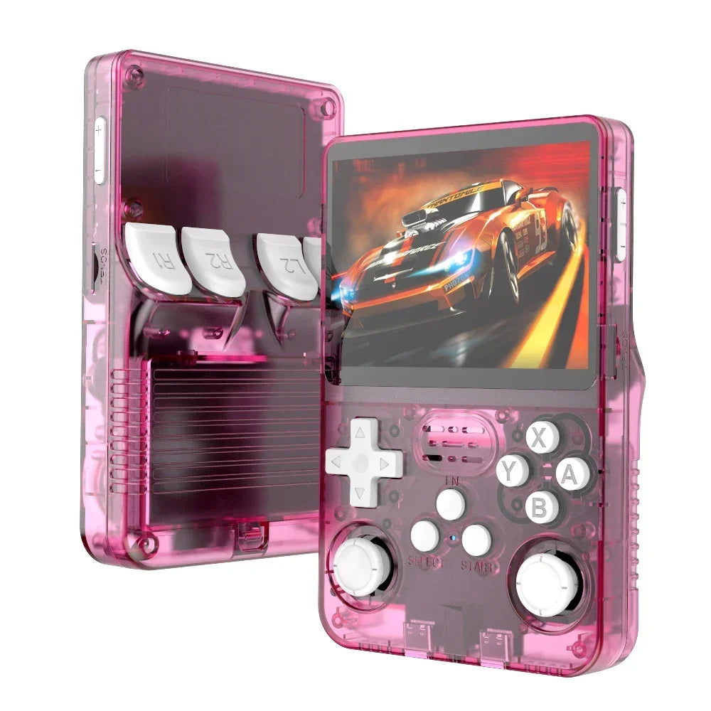 Original R36S Portable Handheld Game Controller with 3.5" HD Screen, Rechargeable Battery - Perfect Christmas Gift for Gamers