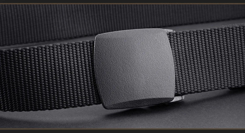 Military Automatic Buckle Nylon Belt Outdoor Hunting Multifunctional Tactical Canvas Belt High Quality Men Belt