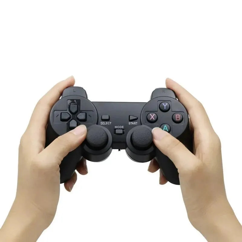 2-Pack 2.4G Wireless Gamepad Set - Plug & Play USB Joystick for PC/Android TV/Switch, Ergonomic Grip