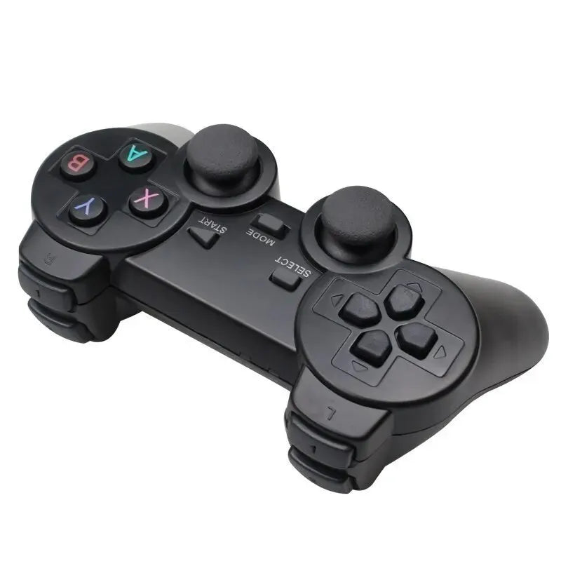 2-Pack 2.4G Wireless Gamepad Set - Plug & Play USB Joystick for PC/Android TV/Switch, Ergonomic Grip