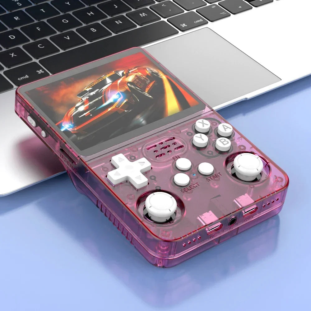 Original R36S Portable Handheld Game Controller with 3.5" HD Screen, Rechargeable Battery - Perfect Christmas Gift for Gamers