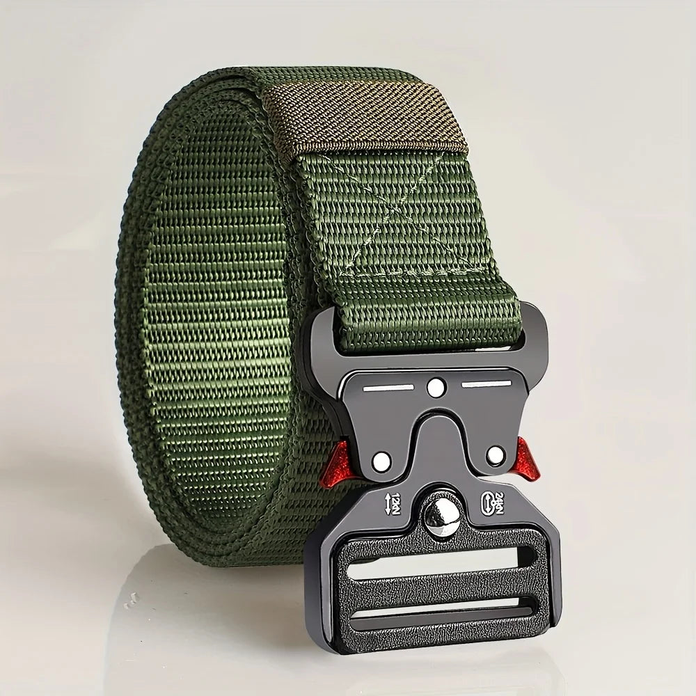 New Men's Tactical Nylon Multi-function Belt Retro Outdoor Adventure Belt Fashion Men's Waist Accessories Wholesale