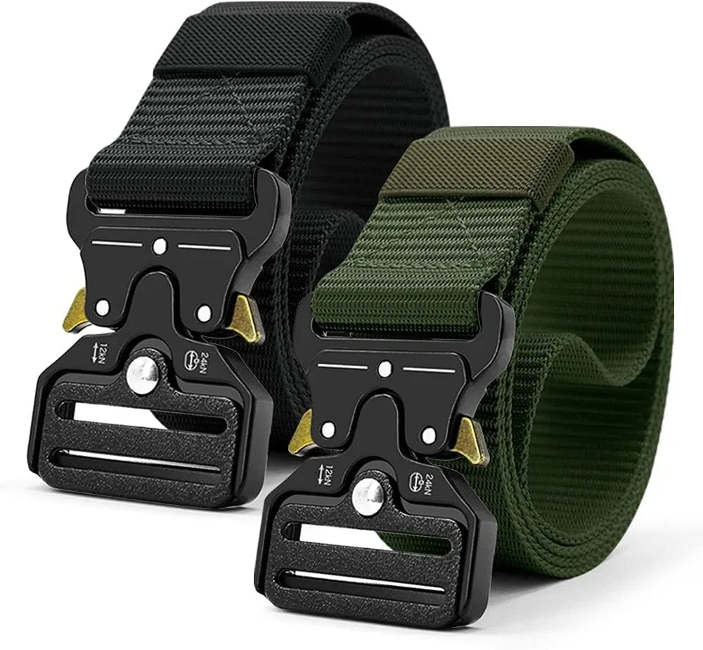 New Men's Tactical Nylon Multi-function Belt Retro Outdoor Adventure Belt Fashion Men's Waist Accessories Wholesale
