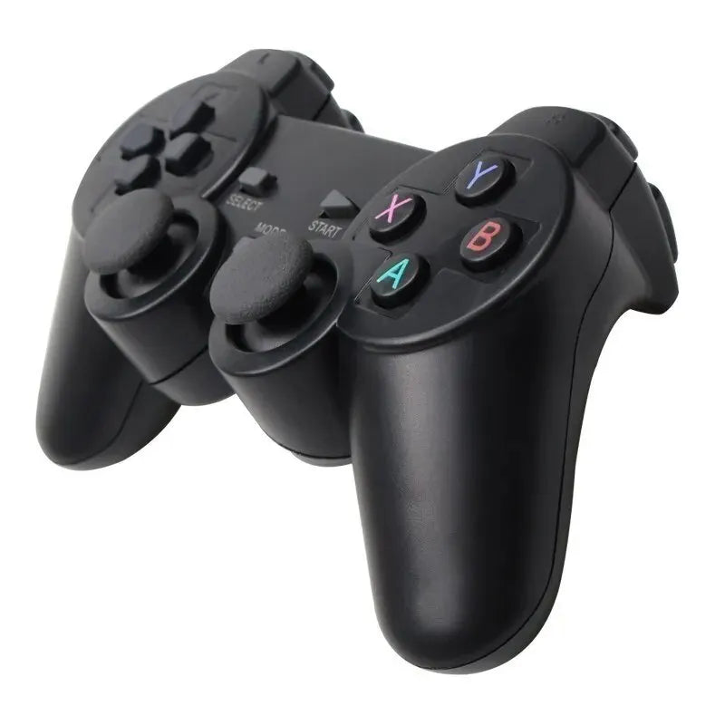2-Pack 2.4G Wireless Gamepad Set - Plug & Play USB Joystick for PC/Android TV/Switch, Ergonomic Grip