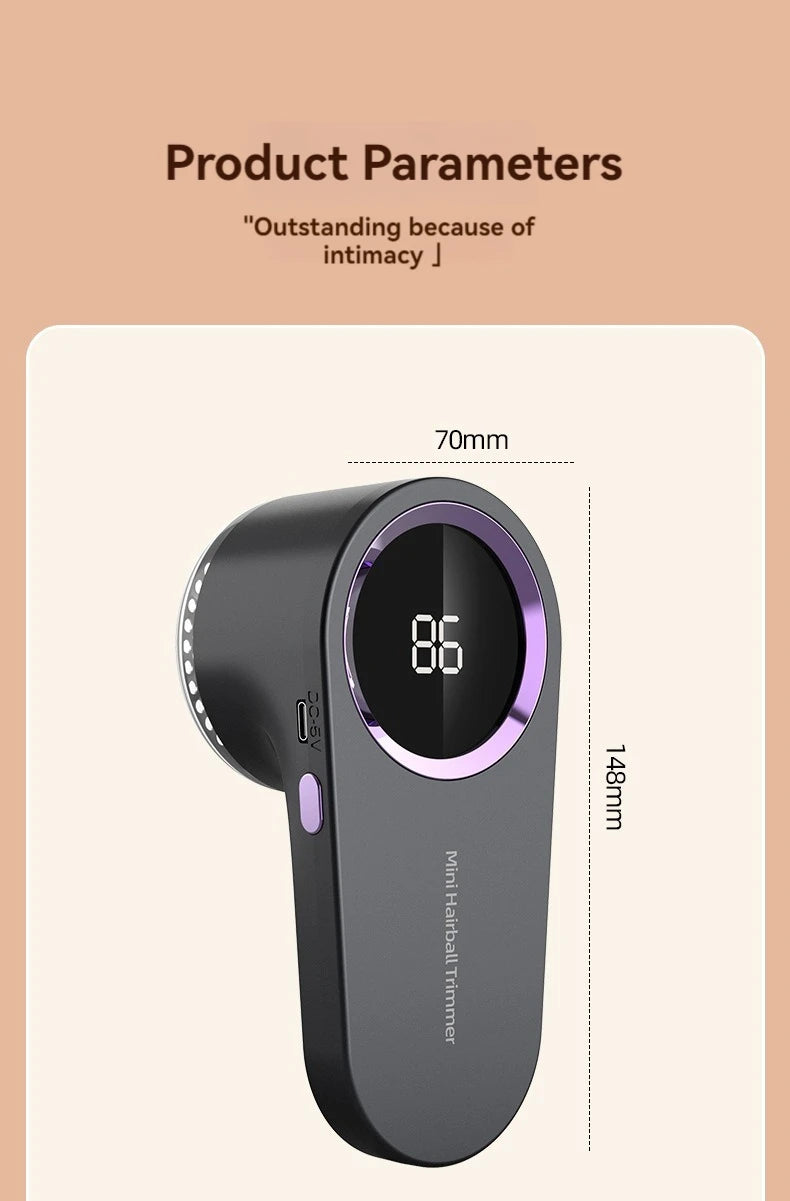 Portable Hairball Trimmer & Clothes Pill Remover - New Electric Shaving Machine for Home Use, Ideal Gift Idea